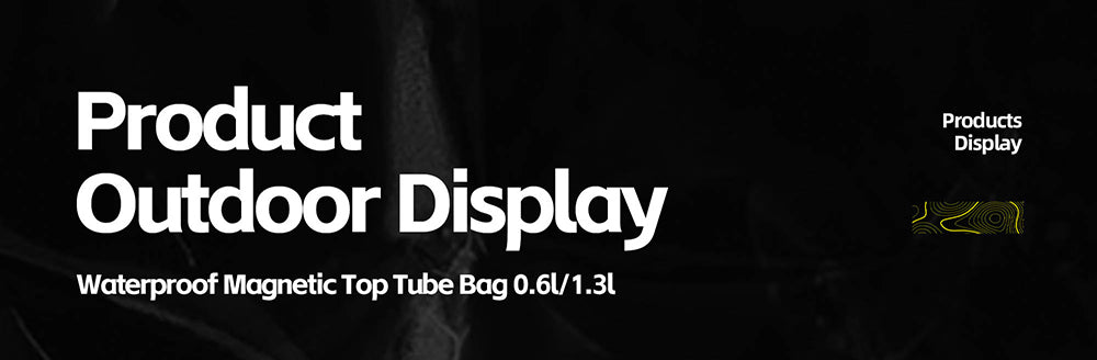 Plateau Series X Waterproof Magnetic Top Tube Bag