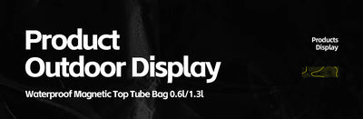 Plateau Series X Waterproof Magnetic Top Tube Bag