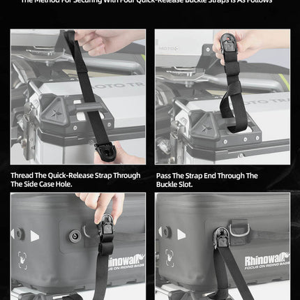 Extended Waterproof Touring Bag for Side Case