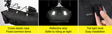 10L/13L Saddle Bag with Waterproof Lining -RK5110/RK5113