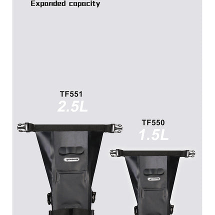1.5L/2.5/4L Waterproof Bike Saddle Seat Bag
