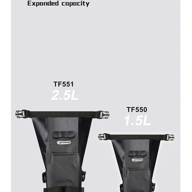 1.5L/2.5/4L Waterproof Bike Saddle Seat Bag