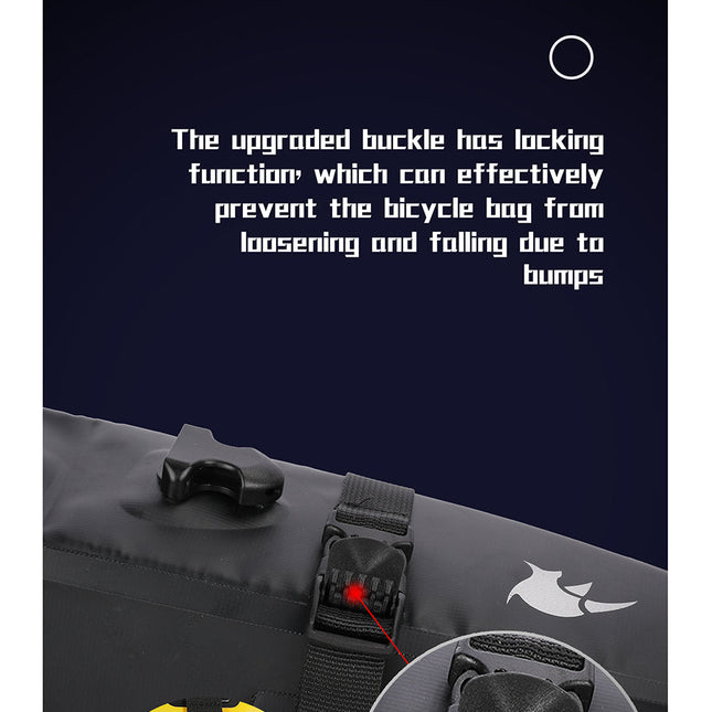 1.5L/2.5/4L Waterproof Bike Saddle Seat Bag