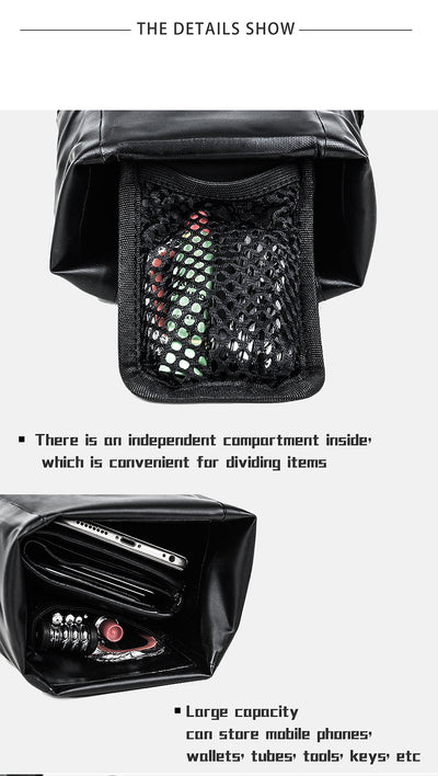 1.5L/2.5/4L Waterproof Bike Saddle Seat Bag