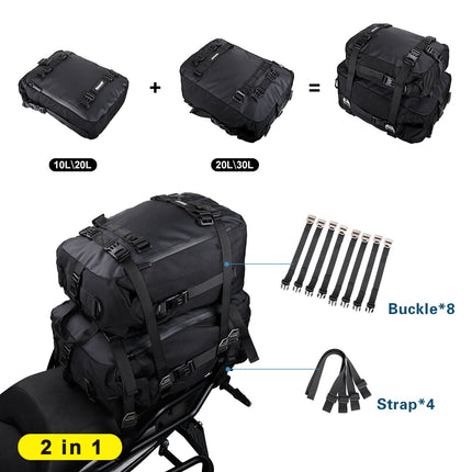 20 Liter Moto Tail Pack