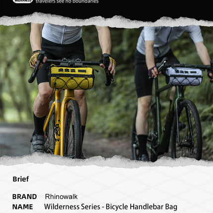 Wilderness Series x 2.8l Handlebar bag