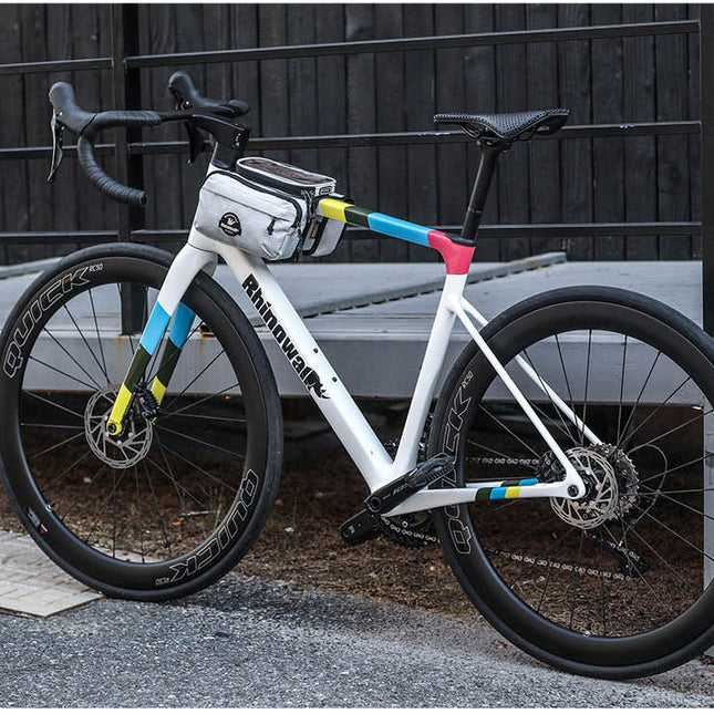 Bike Frame Tube Bag WithTouchable Phone Holder