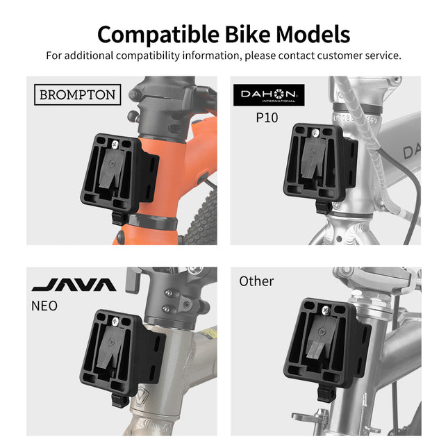 Folding Bike Front Carrier Block Adapter image 04
