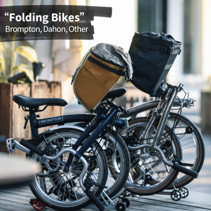 Grocery Handlebar Bag for Folding Bikes