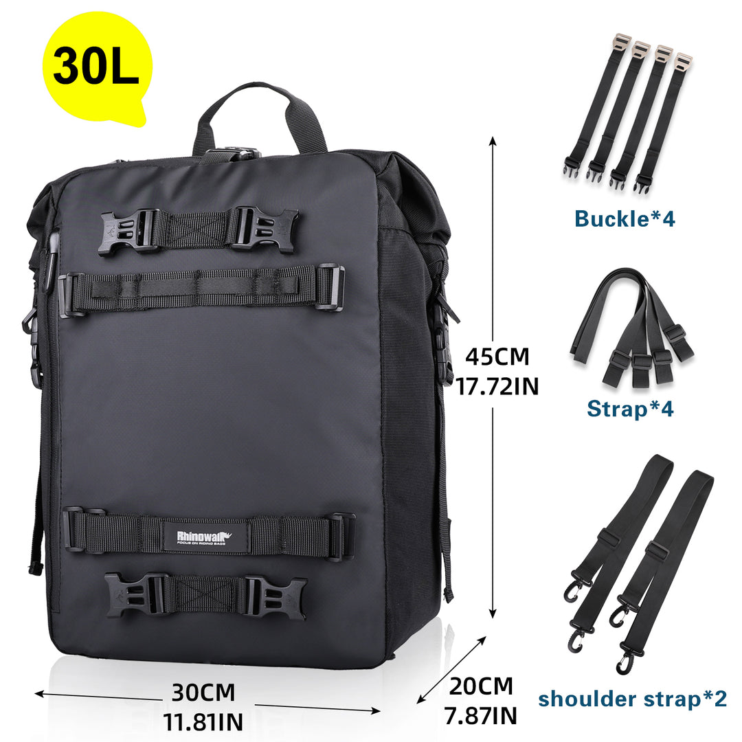 30 Liter Moto Tail Pack