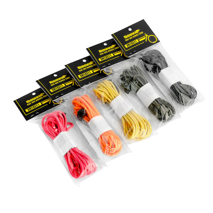 Bike Bag Elastic Cord 2.5M x 3mm, Reflective Bungee Rope for Bicycle Packing