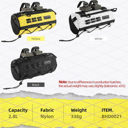 Wilderness Series x 2.8l Handlebar bag