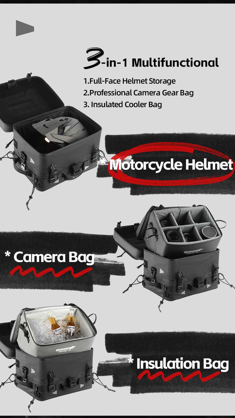 Fortress Series X Tactical Tail Bag