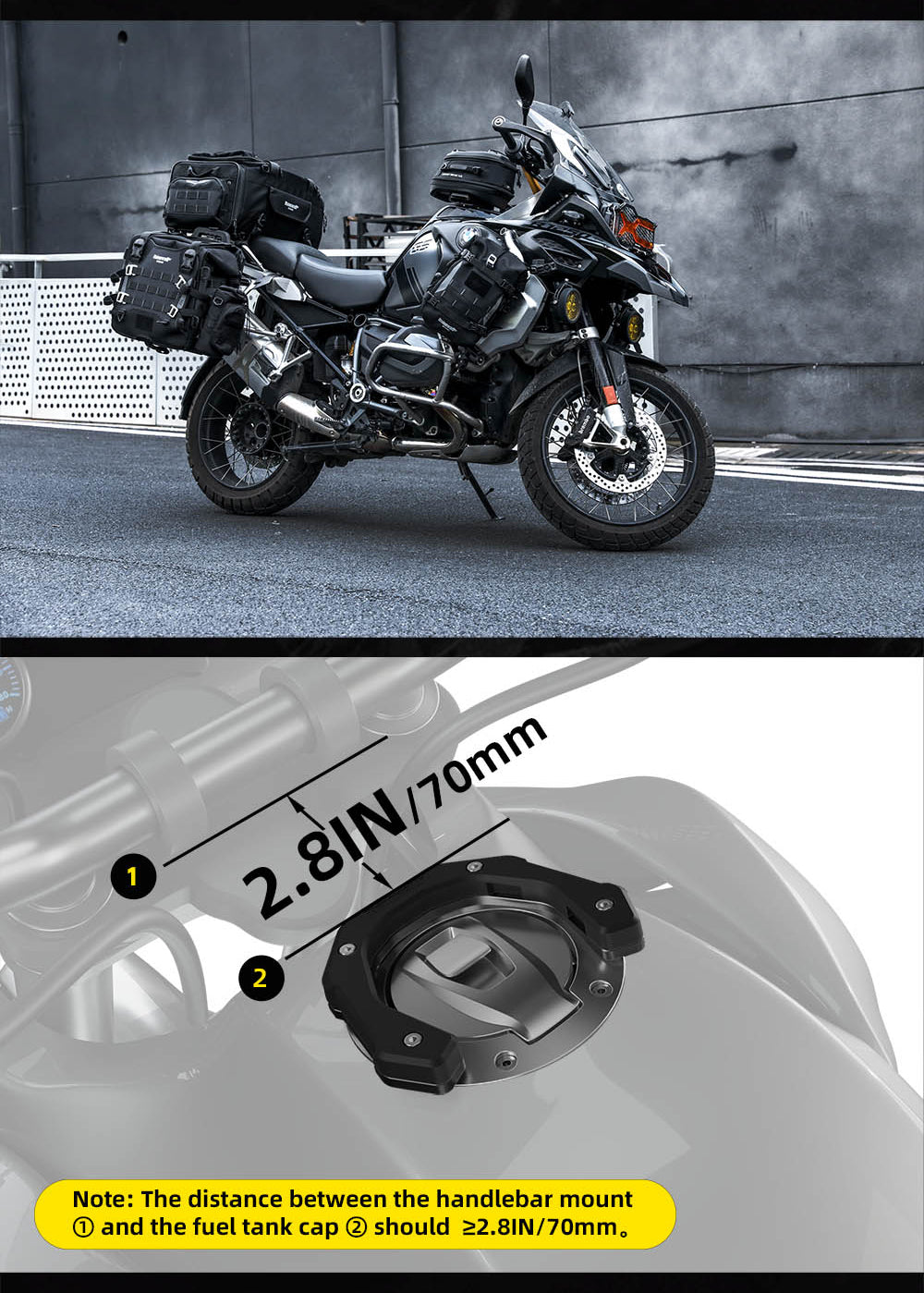 Mechanic Series x 5.6L Magnetic Tank Bag