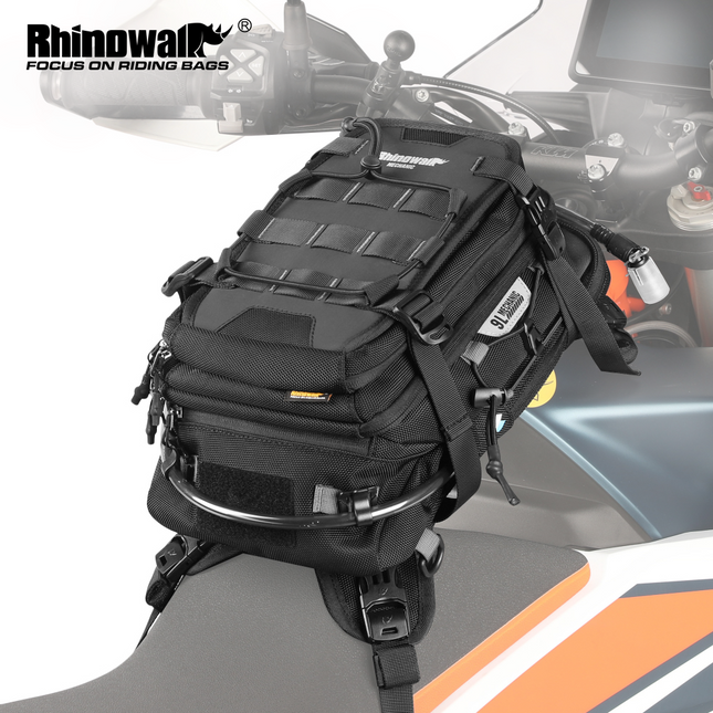 9L Motorcycle Tank Bag with Hydration Bladder | Rhinowalk