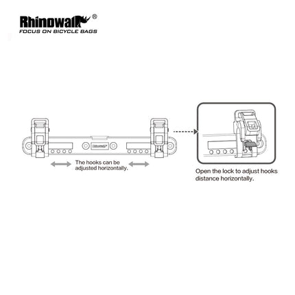 Pannier Bag Back Plastic Hook