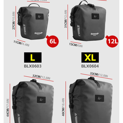 Waterproof TPU Pannier Bag - 1 Piece