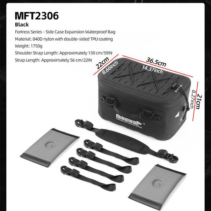 Extended Waterproof Touring Bag for Side Case