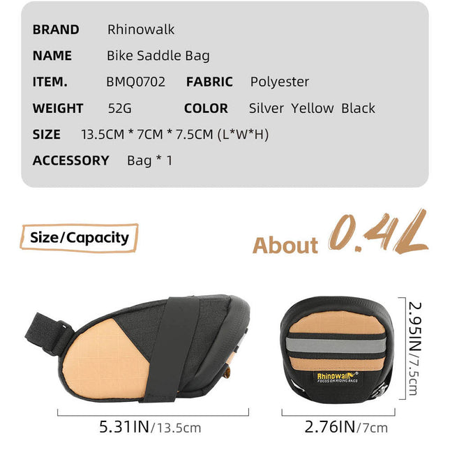 0.4l Mini Saddle Pack