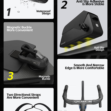 Plateau Series X Waterproof Magnetic Top Tube Bag