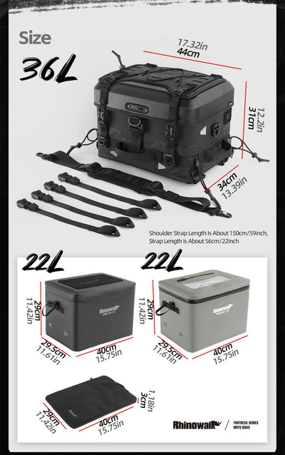 Fortress Series X Tactical Tail Bag