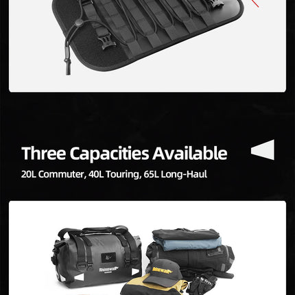 Warrior Series X Waterproof Duffel Bag, 20l,40l,65l