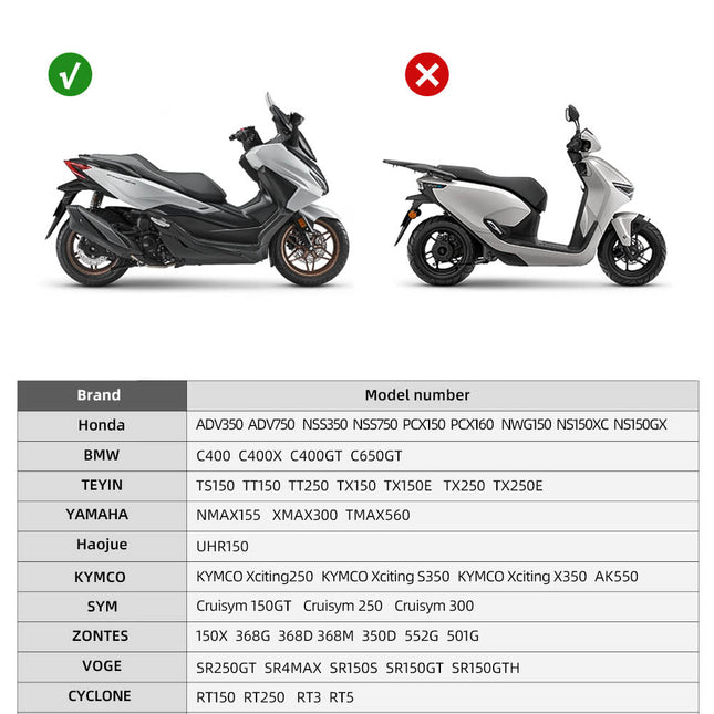 16L Scooter Tunnel Bag
