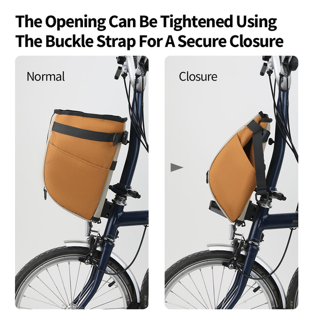 Grocery Handlebar Bag for Folding Bikes