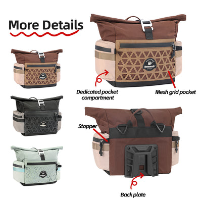 6.5l Fork bag- Urban Handlebar Bag