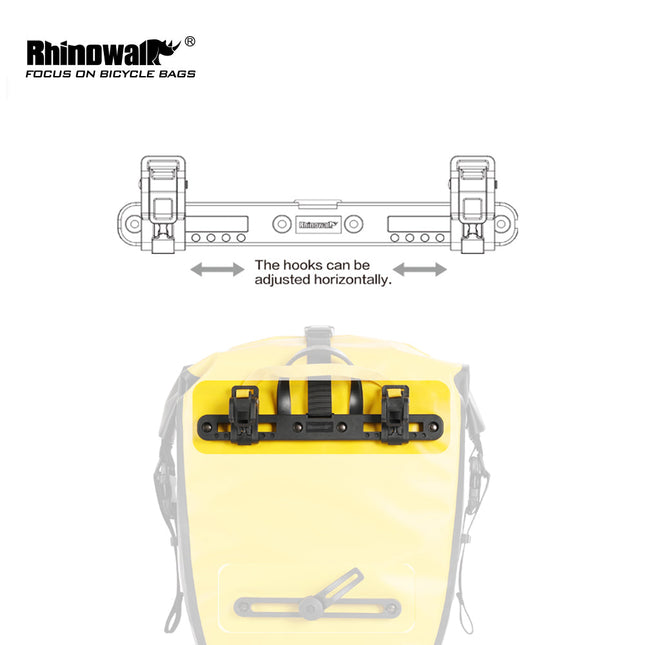 Pannier Bag Back Plastic Hook