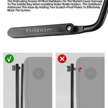 MTB Bicycle Saddle Bag Stabilizer