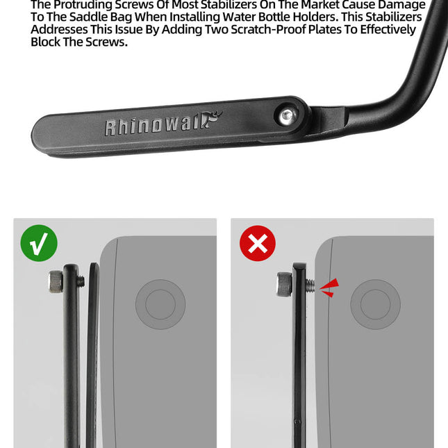 MTB Bicycle Saddle Bag Stabilizer