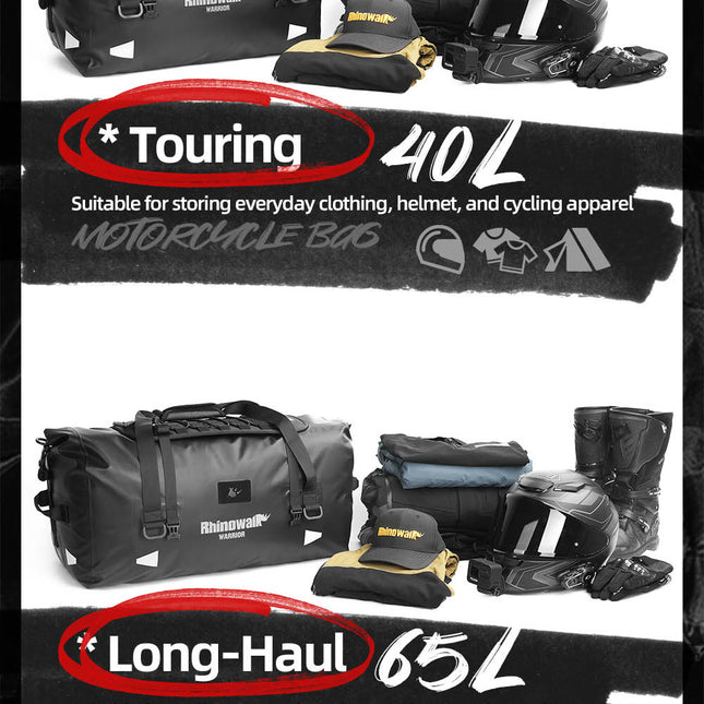 Warrior Series X Waterproof Duffel Bag, 20l,40l,65l