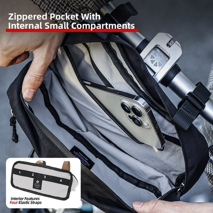 1.9L Urban Cycling Handlebar Bag