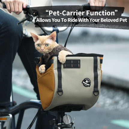 Grocery Handlebar Bag for Folding Bikes