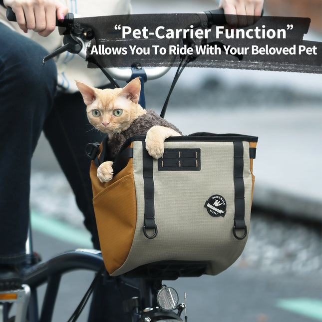 Grocery Handlebar Bag for Folding Bikes