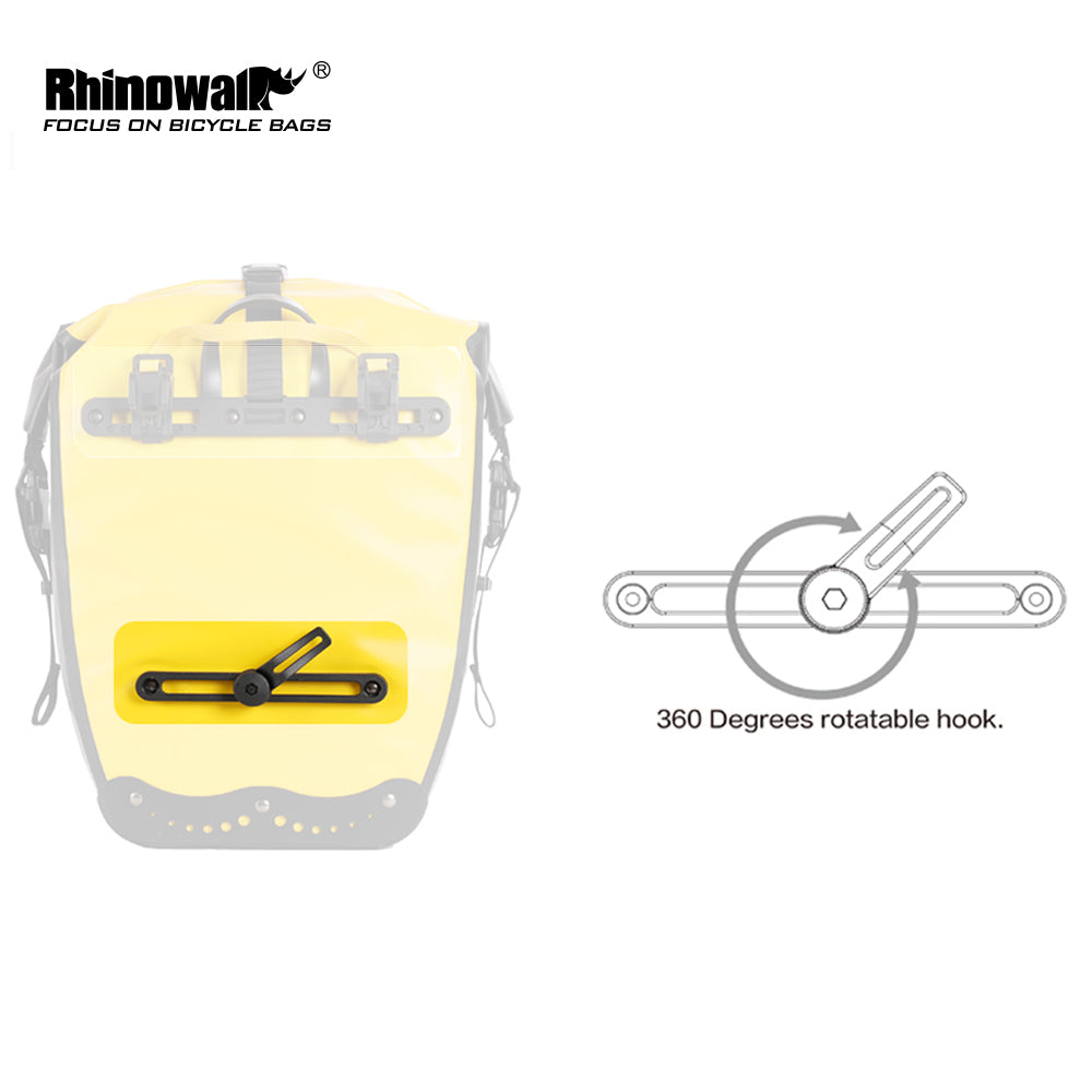 Pannier Bag Back Plastic Hook