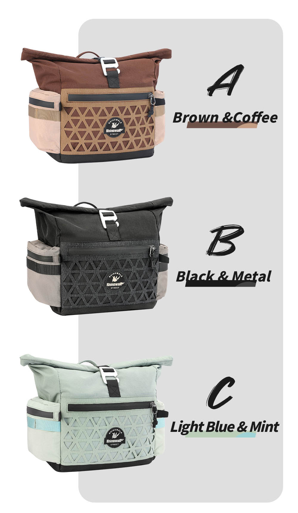 6.5l Fork bag- Urban Handlebar Bag