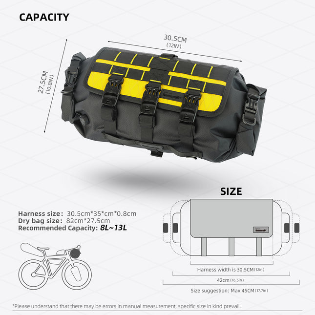 8l Handlebar Bag - Wilderness Series