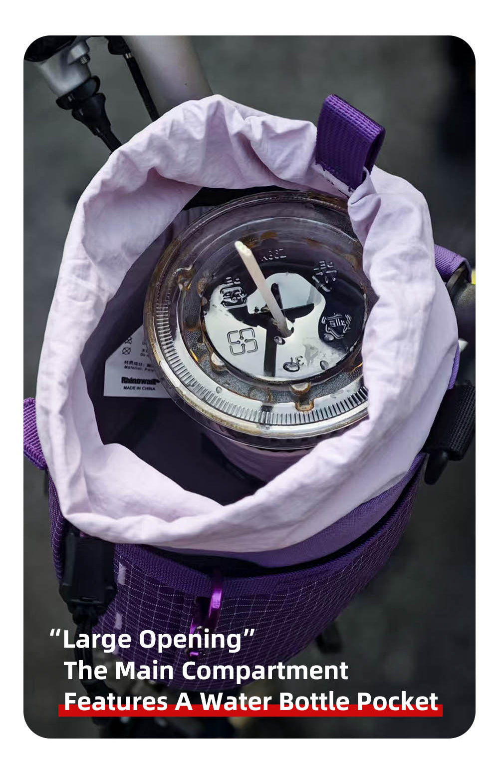 2.5L Casual Bike Handlebar/Stem Bag