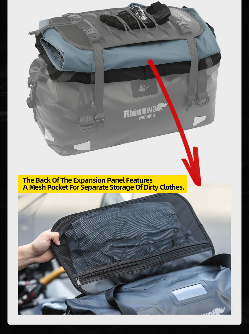 Warrior Series X Waterproof Duffel Bag, 20l,40l,65l