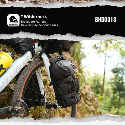 6.5l Fork bag inc cage- Wilderness Series