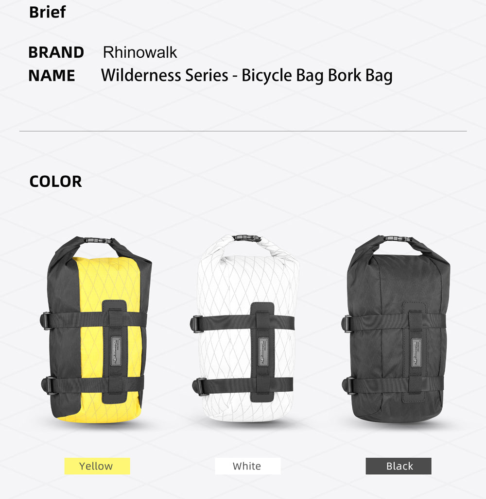 6.5l Fork bag inc cage- Wilderness Series