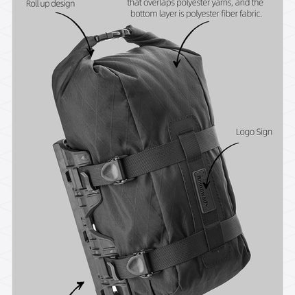 6.5l Fork bag inc cage- Wilderness Series