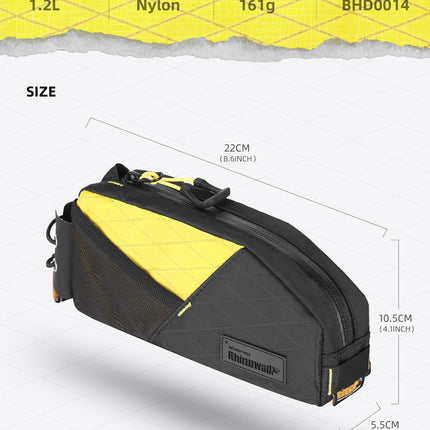 1.2l Top tube bag - Wilderness Series