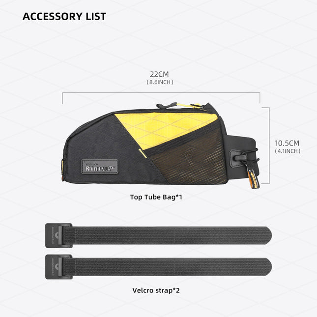 1.2l Top tube bag - Wilderness Series