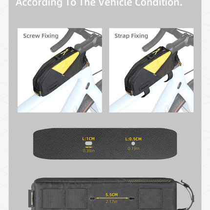 1.2l Top tube bag - Wilderness Series