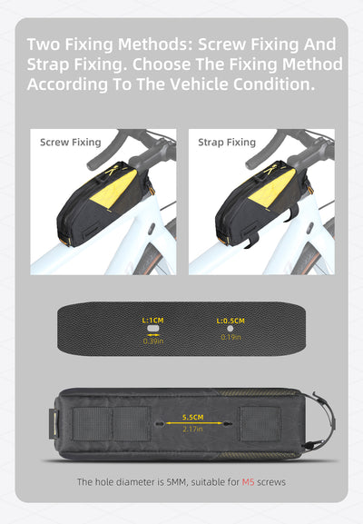 1.2l Top tube bag - Wilderness Series