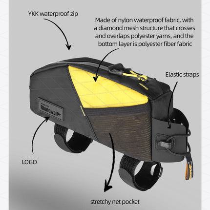 1.2l Top tube bag - Wilderness Series