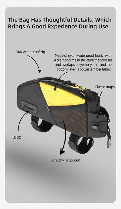 1.2l Top tube bag - Wilderness Series